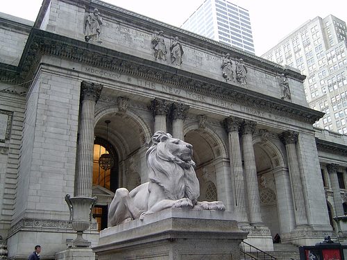 New York Public Library Lions